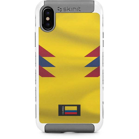 Colombia Soccer Flag iPhone X/XS Cargo Case